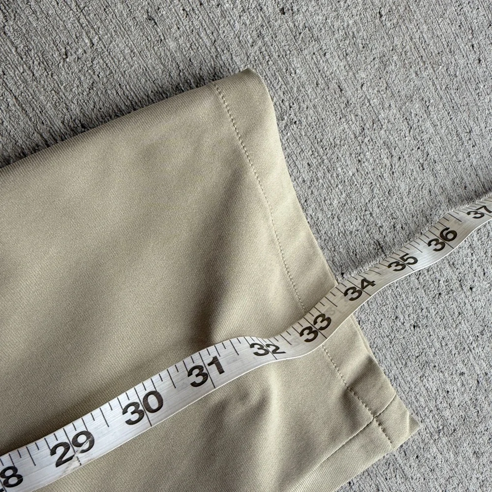 Lululemon ABC Mens Pants Beige Casual‎ Straight Leg 5 Pocket Stretch Size 32